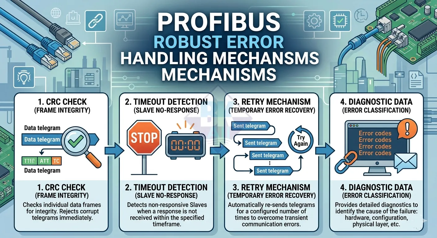 cach profibus xu ly loi truyen thong