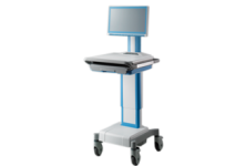 AMiS-50:   Advantech Mobile Medical Cart with the Motor Lifter to Adjust Height Electrically