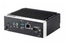 ARK-1124H:   Intel Atom™ E3940 QC SoC With Dual HDMI/ Dual LAN/ Four USB Modular Fanless Box PC 