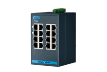 EKI-5526I-EI:  16FE Managed Ethernet Switch support EtherNet/IP, -40~75℃ 