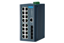 EKI-7716G-4F4C: Switch công nghiệp 8GE+4SFP+4G Combo port Managed Redundant.