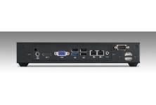 EPC-T1215:  Intel® Celeron J1900 fanless or fan, dual display 1U THIN embedded PC