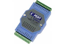 EX9043: Module thu thập dữ liệu số đầu ra 16 open-collector hiển thị LED, hỗ trợ RS485 