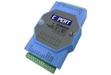EX9055D-M: Module thu thập dữ liệu số 8 N-MOSFET output, 8DI, Modbus RTU, hỗ trợ LED