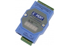 EX9188E8D-512: Embedded Controller with Ethernet port, ROM-DOS, 7*RS232, 1*RS485, 512 k flash, 512 k SRAM, RTC, Vircom software (EViSP), 7 segment LED