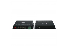 HDV-04: Bộ chuyển đổi 4 kênh AHD/TVI/CVI sang quang (1080P).