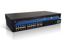 IES1024-4F(M):  Switch công nghiệp 20 cổng Ethernet + 4 cổng quang Multi-mode