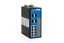 IES3020-4GS:  Switch công nghiệp hỗ trợ 4 cổng Quang tốc độ 1000Base-SFP và 16 cổng Ethernet tốc độ 10/100Base-T(X) (RJ45)