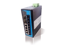 IES7110-2GS-4F(S): Switch công nghiệp Quản Lý 4 Cổng Ethernet + 4 cổng Quang Single-mode + 2 cổng SFP Gigabit