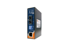 IMC-111FB-MM-SC:  Industrial mini type Ethernet to fiber media converter 