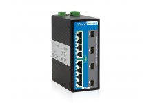 IPS7112G-4GS-8GPOE: Switch công nghiệp 12 cổng Full Gigabit Managed PoE.