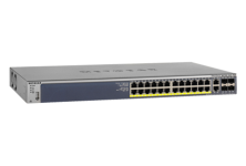 M4100-26G-POE: Switch công nghiệp 26 cổng Ethernet tốc độ Gigabit với 24 cổng PoE 802.3af, Layer 2+