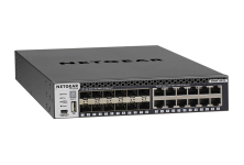 M4300-12X12F: Switch Half-Width 24x10G Stackable Managed với 12x10GBASE-T và 12xSFP+