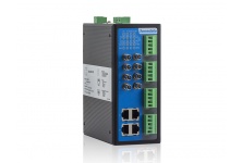 MES600 Series:  IEC61850 8 cổng Managed Ethernet Swich với 4 cổng RS232/485/422