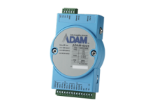 ADAM-6224: Module ngõ ra 4 kênh tín hiệu tương tự AO, ngõ vào số 4 kênh DI, cách ly quang, hỗ trợ modbus TCP