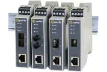 SR-100: DIN Rail Media Converters Fast Ethernet Copper to Fiber Converters