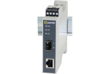 SR-100-SFP: DIN Rail Media Converter Fast Ethernet Copper to Fiber Converter 