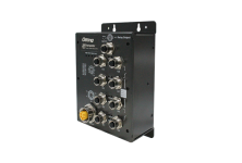 TGS-1080-M12-BP2:  Switch công nghiệp hỗ trợ tiêu chuẩn EN50155 gồm 8 port managed Gigabit Ethernet với cổng tốc độ 1000 và đầu nối M12 Gigabit