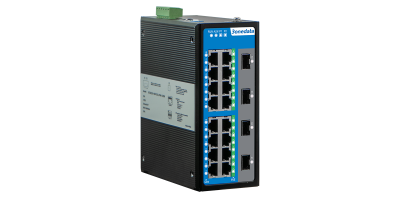 IES6220-16P4GS-2P48-120W: 20-port 100M/Gigabit Layer 2 Managed Industrial PoE Ethernet Switch