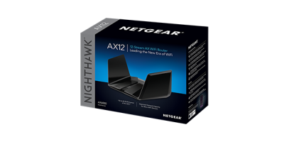 RAX120: AX6000-Nighthawk AX12 12-Stream WI-FI 6 Router.