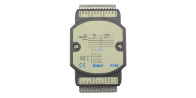 A-1058: Module điều khiển từ xa 12DO, nguồn DC, RS485, Modbus RTU, hiển thị LED. A_1058_bkaii