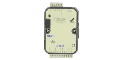 A-1855: Module điều khiển từ xa 8DI/4DO, 1 cổng Ethernet, 1 cổng USB, Modbus TCP/IP.