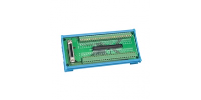 ADAM-3952: 50-pin SCSI and IDC DIN-rail Wiring Board