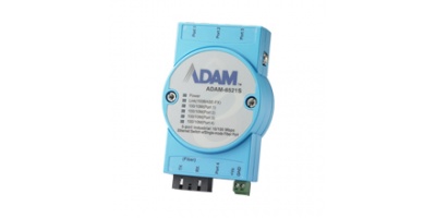 ADAM-6521S: 4FE+1FE SC Single-mode Unmanaged Ethernet Switch, Flexible mounting