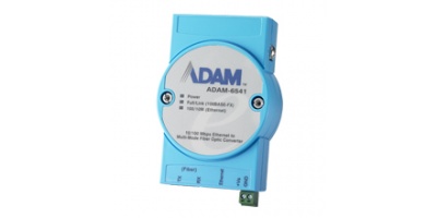 ADAM-6541: Ethernet to Multi-mode SC Type Fiber Optic Converter Adam-6541-bkaii