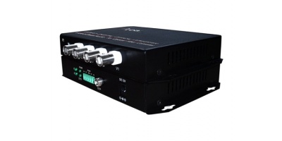 AOV-4V1RD: Thiết bị chuyển đổi video sang quang - 4 Kênh video, 1 kênh data 