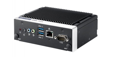 ARK-1124H:   Intel Atom™ E3940 QC SoC With Dual HDMI/ Dual LAN/ Four USB Modular Fanless Box PC 