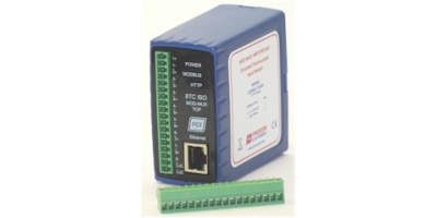 MMTCP8TC ISO: Module ngõ vào cặp nhiệt điện 8 kênh cách ly, hỗ trợ Modbus TCP và cổng Ethernet