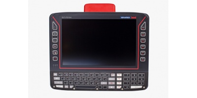 DLT-V7210K:  Rugged, X86-Based Vehicle-Mounted Terminal with Integrated Keyboard