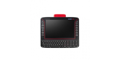 DLT-V7210KD:   Rugged, Vehicle-Mounted Terminal with Integrated Keyboard and Defroster