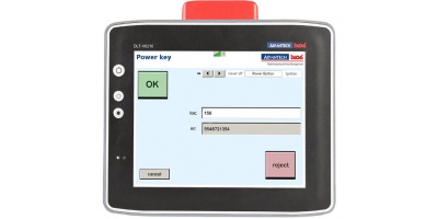 DLT-V6210:   Rugged Vehicle-Mounted Terminal with Sunlight-Readable Display