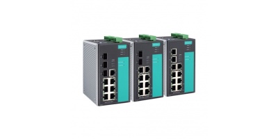 EDS-510A Series: Switch công nghiệp 7+3G-Port Gigabit Managed Ethernet 