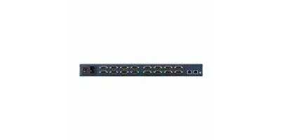 EKI-1526TI: 16-port RS-232/422/485 Serial Device Server w/DC Input