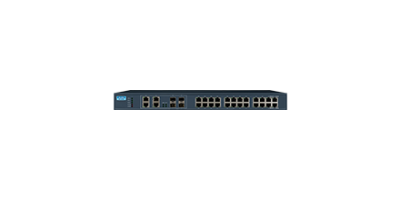 EKI-2428G-4CI-AE:   24GE+4G Combo Unmanaged Ethernet Switch, 19" Rackmount, -40~75℃