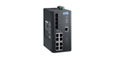 EKI-2712G-4FPI:   8G+4SFP Port Gigabit Unmanaged Redundant Industrial PoE Switch