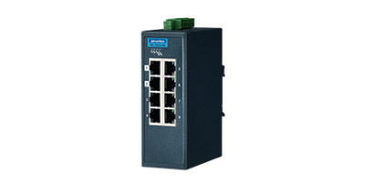 EKI-5528-MB: Switch công nghiệp 8 Fast Ethernet, Modbus/TCP.