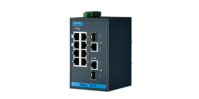 EKI-5629CI-EI: 8FE+2G Combo Managed Ethernet Switch support EtherNet/IP