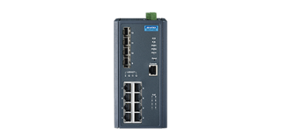 EKI-7712G-2FV: Switch công nghiệp 8GE + 2G SFP + 2 VDSL2 port Managed Redundant  