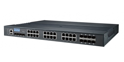 EKI-9728G-4X8CI:   4 x 10GbE + 16GE + 8GE Combo L3 Managed Ethernet Switch