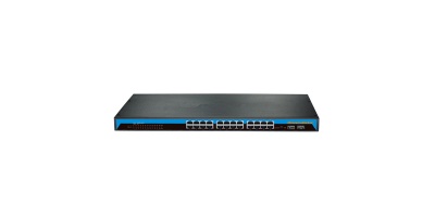 ES5026G-2GS-24POE-300W-P(220VAC): Switch POE 24 cổng POE 10/100/1000M + 2 cổng SFP Gigabit 