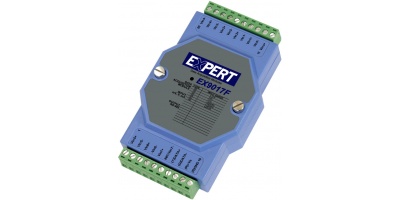 EX9017R:     Module 8 kênh đầu vào tương tự analog, 16 bit, cổng RS485 (10 Hz).