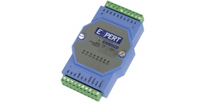 EX9052D-M:     Modbus RTU digital in 6 diff., 2 single ended