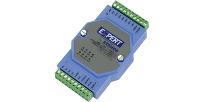 EX9060D-M:      Modbus RTU 4 relays (2 form A, 2 form B), 4 DI, status LED