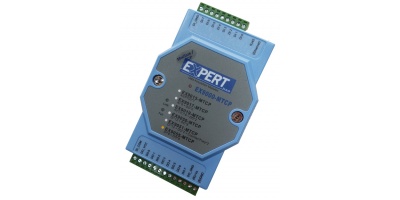 EX9063-MTCP:    Modbus TCP 7 Input & 3 output(Relay: Form A) Isolated chan.