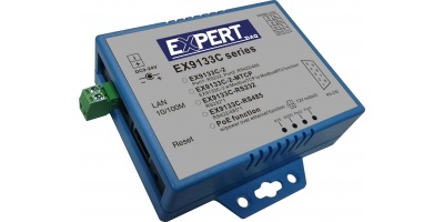 EX9133C-2-PoE:    Bộ chuyển đổi tín hiệu từ RS232/RS485/RS422 sang Ethernet, hỗ trợ POE