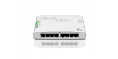 GSW-2008MS:     8x GbE, RJ45 + 2x Dual Rate SFP L2 Managed Ethernet Switch